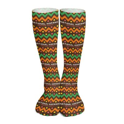 GoasNei National Hispanic Heritage Month2 Socks Sport Socks for Women Men Breathable Long Socks for Running Athletic Travel