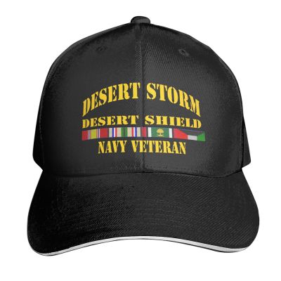 BAODANFACAI Desert-Storm-Desert-Shield-Veteran Baseball Cap Adjustable Trucker Veteran Cap for Men Women