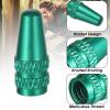 8 Colors Presta Valve Cap, 16 Pack Aluminum Anodized Bike Valve Stem Caps Bicycle Tire Air Dust Stem Covers - Used On Presta/French Valves Bike Tire Caps for MTB Road Racing Bicycle(Rocket Style) view 3