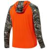 BASSDASH Mens UPF 50 Performance Fishing Shirt Cooling Hoodie Camo Long Sleeve FS17M view 3