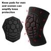Men Women Knee Pads for Wrestling Volleyball Soccer, Flexible Lightweight Kneepads with Comfortable Foam Padding for Pole Dance Yoga Mountain Bike Skateboard, Youth Knee Pad for Sports & Work, Black M view 2