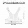 Acrylic Small Ball Stand Holder, Ball Display Holder Acrylic Ball Stand Baseball Display Stand Acrylic Baseball Holder for Baseball Golf Tennis Ball Spheres Display view 2