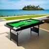 5.5FT Billiard Table, 1.67M Pool Table,Billiards,5.5FT Game Table,Children's Game Table,Table Games,Family Movement, Children's Billiard Table, Children's Pool Table, Small Pool Table,Easy to Install view 1