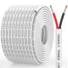 CONEPY 16 Gauge Marine Wire, 16/2 Duplex Marine Grade Cable, IP68 Waterproof/Oxygen-Free Tinned Copper Stranded PVC 16 AWG Wire for Boat, Automotive, RV, Solar, LED Strips (100FT) view 1