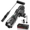 WINDFIRE Tactical Flashlight Rechargeable, Flashlight High Lumen with Picatinny Rails Mount and Pressure Switch, Zoomable 3 Modes Handheld Flash Light view 1