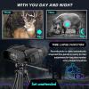 HMWOKPOT Night Vision Binoculars for Adults, Digital Night Vision Goggles - High Sensitivity COMS Sensor True IR Illuminator for Complete Darkness view 4