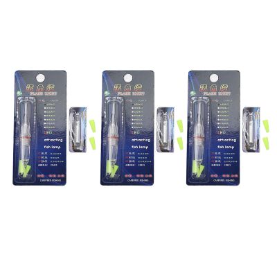 BONKZEBU Deep Drop Fishing Light Leakage Proof Battery Powered LED Flashing Attractive Fishing Lamp for Fishing
