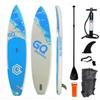 Touring SUP Inflatable Stand Up Paddle Board, 10ft x 6in x 30in, 5 Years Warranty (Sky White, 10x2.5x0.6,in) view 1