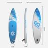 Touring SUP Inflatable Stand Up Paddle Board, 10ft x 6in x 30in, 5 Years Warranty (Sky White, 10x2.5x0.6,in) view 2