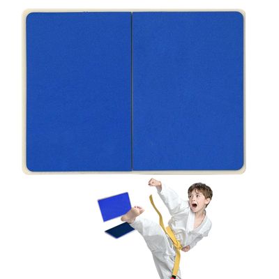 Rebreakable Board for Kids Reusable Thickened ABS EVA Training Taekwondo Board Taekwondo Breaking Boards for Performance Practicing Test, Blue Taekwondo Breaking Boards Taekwondo Training Equipment