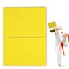Rebreakable Board for Kids Reusable Thickened ABS EVA Training Taekwondo Board Taekwondo Breaking Boards for Performance Practicing Test, Yellow Taekwondo Breaking Boards Taekwondo Training Equipment view 1
