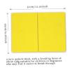 Rebreakable Board for Kids Reusable Thickened ABS EVA Training Taekwondo Board Taekwondo Breaking Boards for Performance Practicing Test, Yellow Taekwondo Breaking Boards Taekwondo Training Equipment view 3
