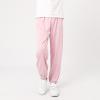 Kids Unisex Cotton Pull On Jogger Pants Solid Color Elastic Waistband Casual Sports Pants Boys Girls (Purple, 4-5 Years) view 2