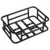 Large Capacity Iron Rack Basket, Rustproof Rear Basket for Electric and Food Delivery Suitable for Storage of Parcels and Items view 1