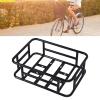 Large Capacity Iron Rack Basket, Rustproof Rear Basket for Electric and Food Delivery Suitable for Storage of Parcels and Items view 4