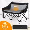 Bolosy 2 Person Camping Chair Camping Loveseat Oversized Double Folding Camping Chair Heavy Duty Two Person Camp Chair Love Seat Dou Chairs Sport Lawn Chair for Adults view 3