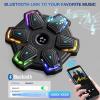 Upgrade Colorful LED Music Punching Machine with Gloves,Bluetooth Boxing Music Trainer, Music Boxing Machine for Adults,Boxing Machine Wall Mounted Music,Sport Appliances Boxing for Home,Office view 2