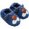 Halloween Slippers Kids Toddler Cow Slippers Boys Girls Soft Plush Fuzzy House Slippers Cartoon Baby Winter Shoes (Blue, 13.5 Little Child) view 1
