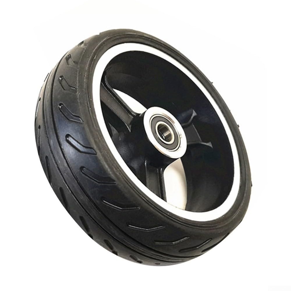 5 inch 5 * 1.6 Solid Wheel 5.5x2 Solid full wheel for Electric scooter 5x2 Rubber Tire Replacement (8mm)
