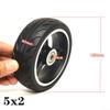 5 inch 5 * 1.6 Solid Wheel 5.5x2 Solid full wheel for Electric scooter 5x2 Rubber Tire Replacement (8mm) view 2