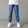 Kids Unisex Cotton Pull On Jogger Pants Solid Color Elastic Waistband Casual Sports Pants Boys Girls (E, 10-11 Years) view 2