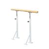Adjustable Stretching Bar, Wooden Single Pole Gymnastic Equipment Home Balcony School Dance Studio Yoga Pilates Ballet Bar(Size:100Cm,Color:Pink) (White 150Cm) view 1