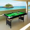 6FT Billiard table, game table, billiards, pool table, children's billiard table, children's pool table, family game table, table pool, indooor playground, home used pool table, ball game, family game view 1