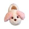 Toddler Shoes House Slippers for Boys Bedroom Dog Soft Warm Winter Shoes with Memory Foam Indoor Shoes for Girls (Pink, 2 Big Kids) view 1