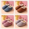 Toddler Clog Slippers Boys Girls House Slippers Warm Slipper Socks for Baby Soft Winter Walking Shoes Kid Shoes (Brown, 6.5 Infant) view 3