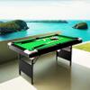 6FT Foldable Billiard Table, Family Pool Game Table for Kids and Adults, Green Felt Top6FT Billiard Table,6FT Game Table, Billiards, Pool Table, Children's Billiard Table, Children's Pool Table