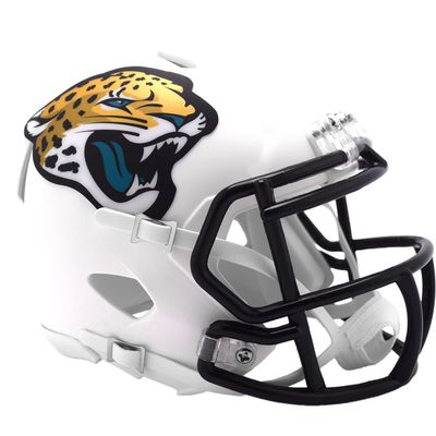 Jacksonville 2024 Alternate Speed Revolution Jaguars Mini Football Helmet