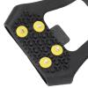 VINGVO Ice Cleats, Hiking Spikes for Shoes Ice Cleat Spikes Crampons Antislip Shoe Spikes 10 Steel Studs Walk Traction Snow Grips Cleats (S) view 3