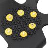 VINGVO Ice Cleats, Hiking Spikes for Shoes Ice Cleat Spikes Crampons Antislip Shoe Spikes 10 Steel Studs Walk Traction Snow Grips Cleats (S) view 4