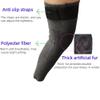 XJCMOON Thickened Leg Warmers for Women and Men - Anti-Slip Knee Sleeves for Arthritic Knees, Hiking, Climbing, Skating & Sleeping - Medium view 4