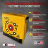 Morrell Targets 144 Jacket Kinetic 1.0 Portable Field Point Archery Bag Target with 2 Shooting Sides, 10 Bullseyes, and Handles, 2 Pack, Yellow view 4