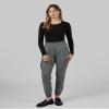 32 Degrees Heat Women's Lightweight Crew Baselayer Top | Form Fitting | Long Sleeve | 4-Way Stretch | Thermal, Black, X-Small view 4