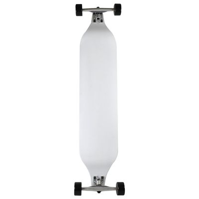 Moose Longboard Assembly 8" x 40" Canadian Maple Drop Down Dipped White