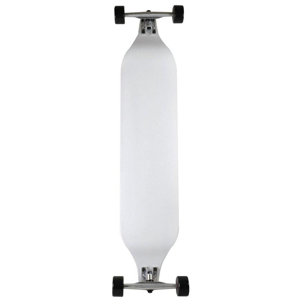 Moose Longboard Assembly 8" x 40" Canadian Maple Drop Down Dipped White
