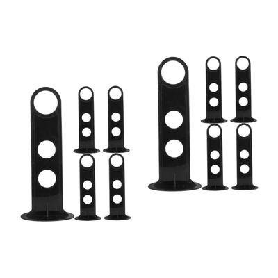 COOLHIYA 10pcs Soccer Storage Rack Lightweight Disc Holder for Training Equipment for Football Sports Parks and Agility Drills