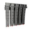 Hammy3DPrints Mount for CZ Scorpion EVO Mags - Magnetic/Safe | Magazine Holder Storage Rack view 3