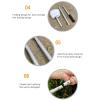 Aluminum Pole Net Butterfly Net, Fishing Landing Net with Telescoping Pole Handle, Telescopic Aluminum Pole for Kids Adults for Fish Shrimp view 4