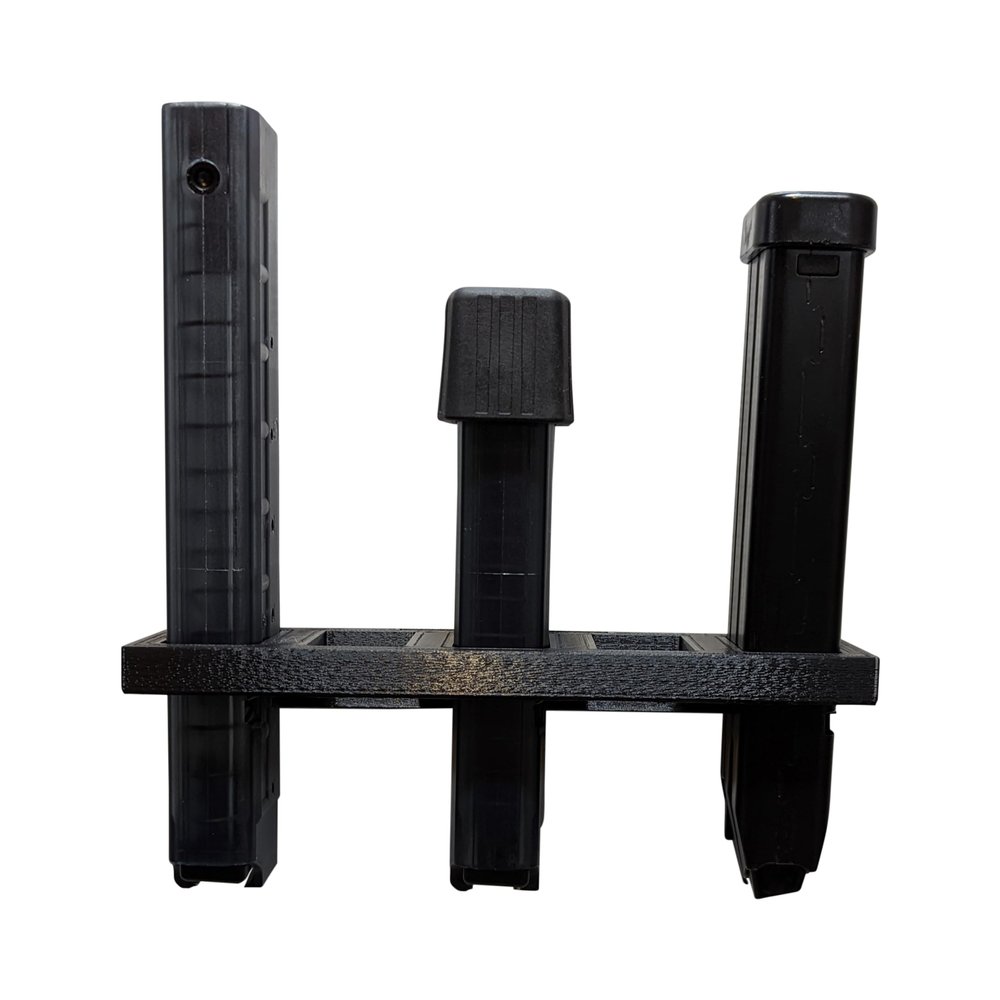 Hammy3DPrints Mount for B&T APC/GHM/SPC / TP9 9mm/45 Mags - Magnetic/Safe | Magazine Holder Storage Rack