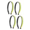 BIUDECO 4pcs Reflective Trouser Clips for Cycling Professional Biking Reflector Bands Easy to Install for Night Riding Elastic Trousers Clip for Cyclists view 1