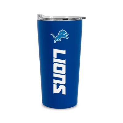 Rico Industries NFL Football Detroit Lions 18oz Soft Touch, Easy Grip Tumbler