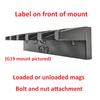 Hammy3DPrints Mount for Barrett MRAD Mags - Magnetic/Safe | Magazine Holder Storage Rack view 3
