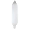 Moose Longboard Deck 8" x 40" Canadian Maple Drop Down Dipped White view 2