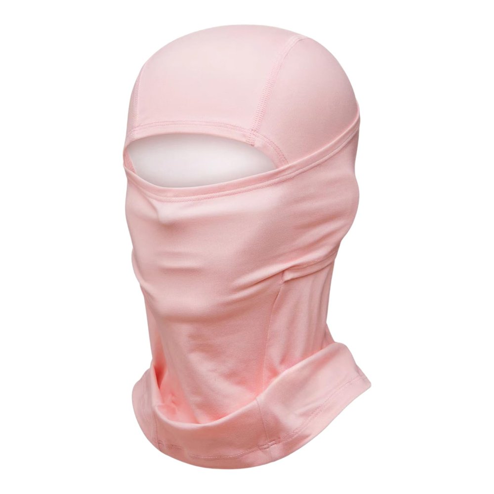 2THESTARS Balaclava Ski Mask for Men Winter Windproof Thermal Shiesty Mask Hood Neck Warmer Women Cycling Cold Weather - Pink