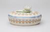Cosmos Gifts Fine Porcelain Magnolia Flowers Oval Decorative Jewelry Box, 6-3/4" L view 2