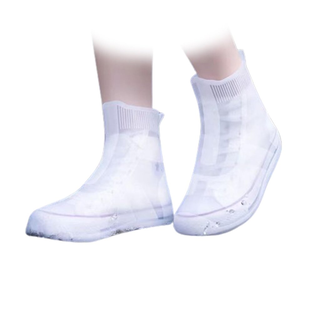 Affection Anti Slip Waterproof Shoe Covers, Silicone Shoe Covers Waterproof, Waterproof Shoe Covers Men Women (2,L)