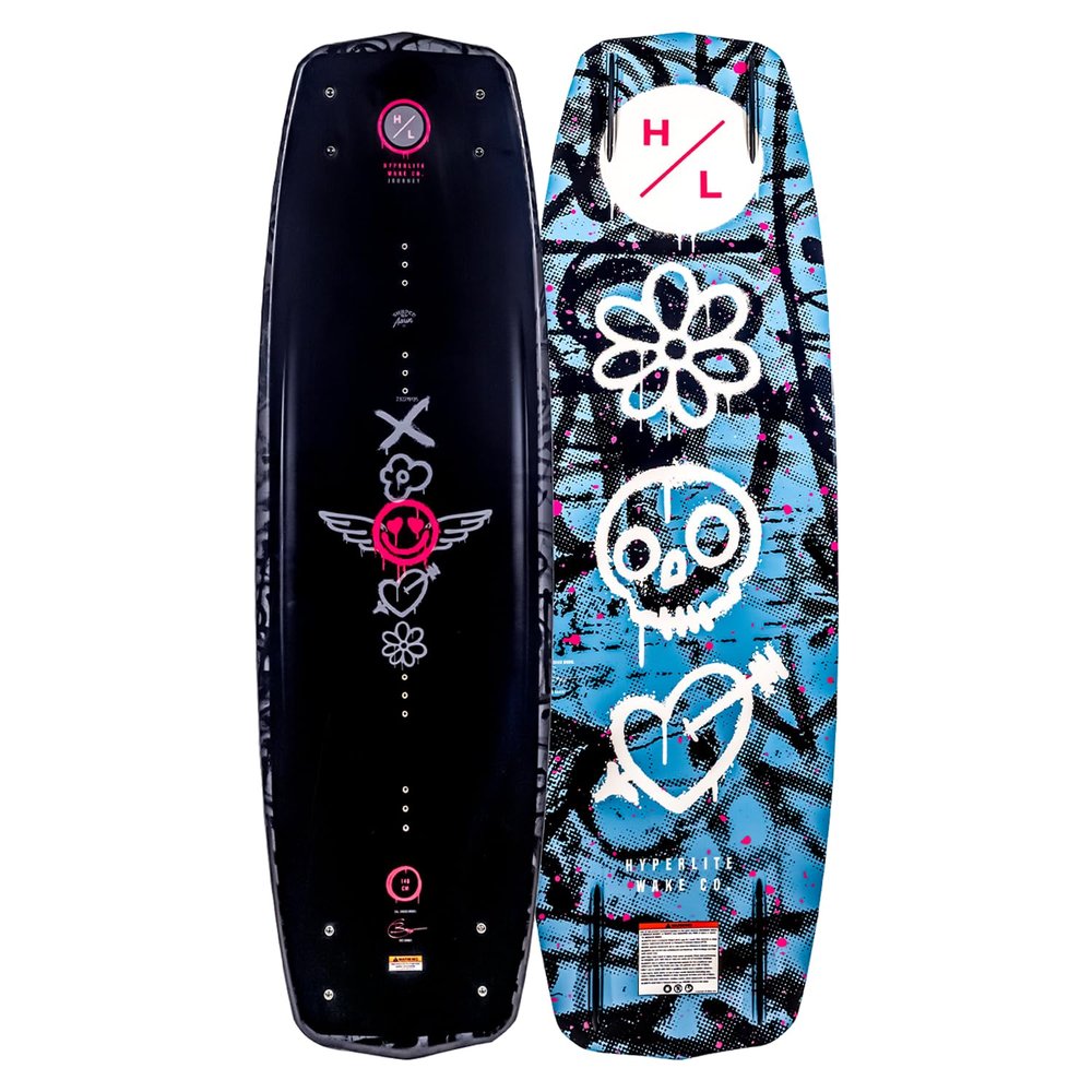 Hyperlite Journey Wakeboard, 140cm - Board and Fins Only